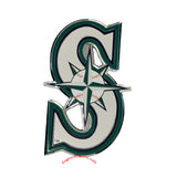 Seattle Mariners Die Cut Color Auto Emblem