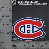 Montreal Canadiens Die Cut Color Auto Emblem