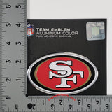 San Francisco 49ers Die Cut Color Auto Emblem