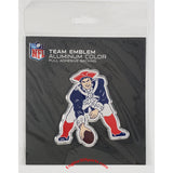 New England Patriots Die Cut Color Auto Emblem - Throwback Logo