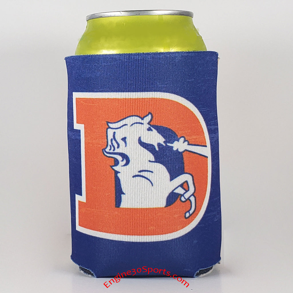 Denver Broncos Vintage Style 2 Sided Can Holder