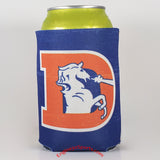 Denver Broncos Vintage Style 2 Sided Can Holder