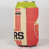 San Francisco 49ers Vintage Style 2 Sided Can Holder