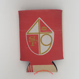 San Francisco 49ers Vintage Style 2 Sided Can Holder