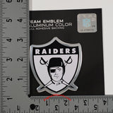 Oakland Raiders Throwback Logo Die Cut Color Auto Emblem