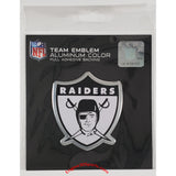 Oakland Raiders Throwback Logo Die Cut Color Auto Emblem