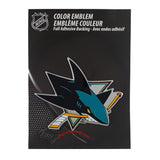 San Jose Sharks Die Cut Color Auto Emblem
