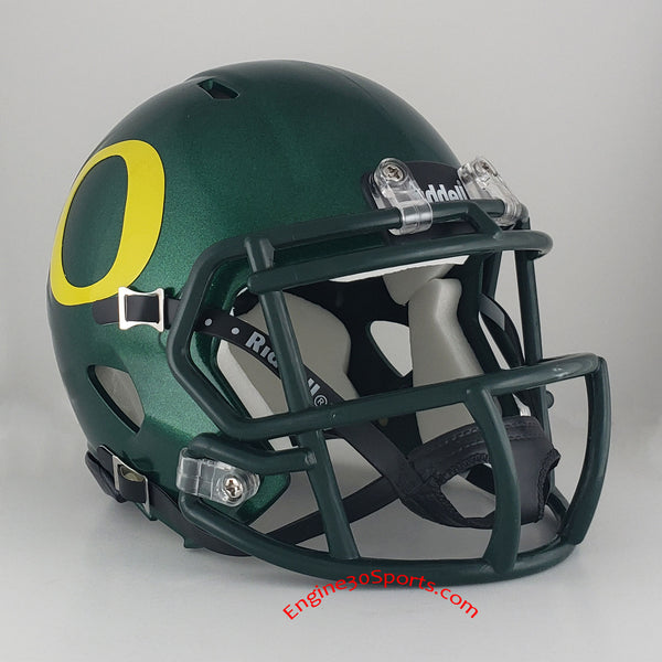 ducks speed revolution football helmet Oregon Ducks Riddell Speed Mini Helmet – Engine30Sports