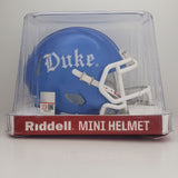 Duke Blue Devils Riddell Speed Mini Helmet - Gothic Blue