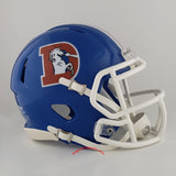 Denver Broncos 1975-1996 Throwback Riddell Speed Mini Helmet