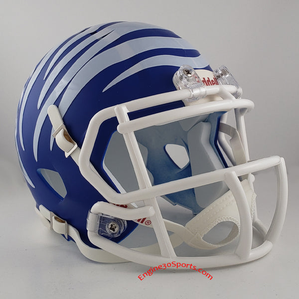 Tigers Football Helmets Memphis Tigers Helmets 2023 Memphis Tigers Custom Riddell Mini Helmet Vs Iowa State Tigers Football Helmets Memphis Tigers Helmets 2023 Memphis Tigers Custom Riddell Mini Helmet Vs Iowa State
