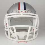 Liberty Flames Riddell Speed Mini Helmet - Silver Eagle