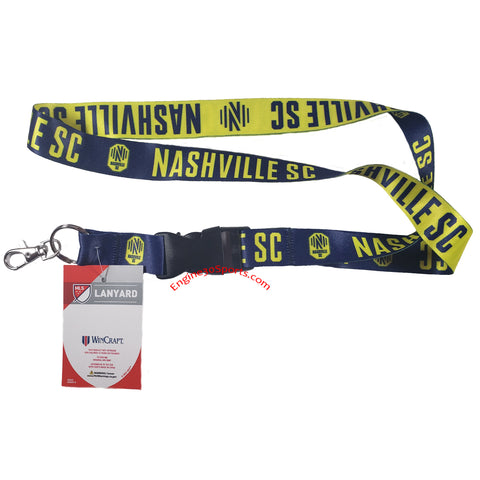 Nashville SC 22" Lanyard with Detachable Buckle