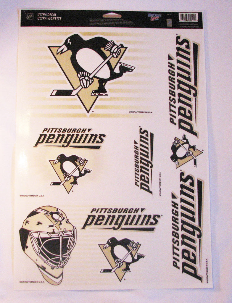 Pittsburgh Penguins 11"x17" Multi Decal Sheet