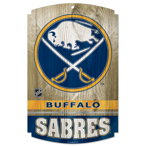 Buffalo Sabres 11"x17" Wood Sign