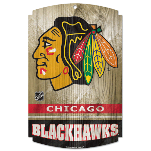 Chicago Blackhawks 11"x17" Wood Sign – Engine30Sports