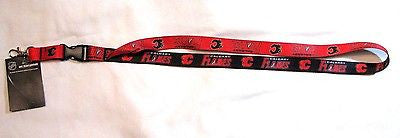 Calgary Flames 22" Lanyard with Detachable Buckle