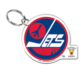 Winnipeg Jets Retro Logo Premium Key Ring