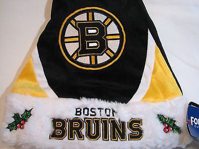 Boston Bruins Santa Hat Engine30Sports