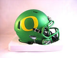 Oregon Ducks Riddell Speed Mini Helmet - Apple Green Alternate 2