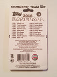 Seattle Mariners 2016 Topps Team Set 2