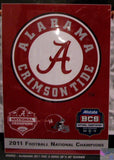 Alabama Crimson Tide 2011 National Championship 28"x40" Two-Sided Banner 2