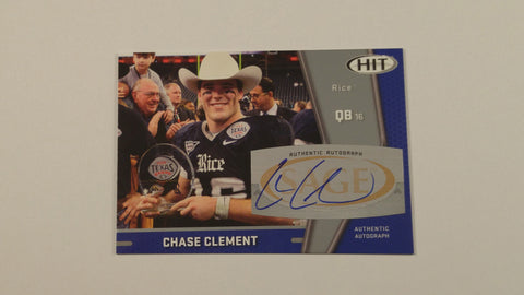 Chase Clement Rice Owls 2009 Sage Hit Autograph #A61