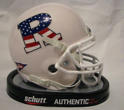 Rutgers Scarlet Knights Patriotic R Schutt Mini Helmet - Alternate 1