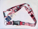 Georgia Bulldogs Dynamic Design Breakaway Lanyard