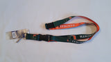 Miami Hurricanes Dual Color 24" Lanyard 2