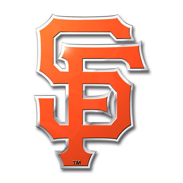 San Francisco Giants Die Cut Color Auto Emblem