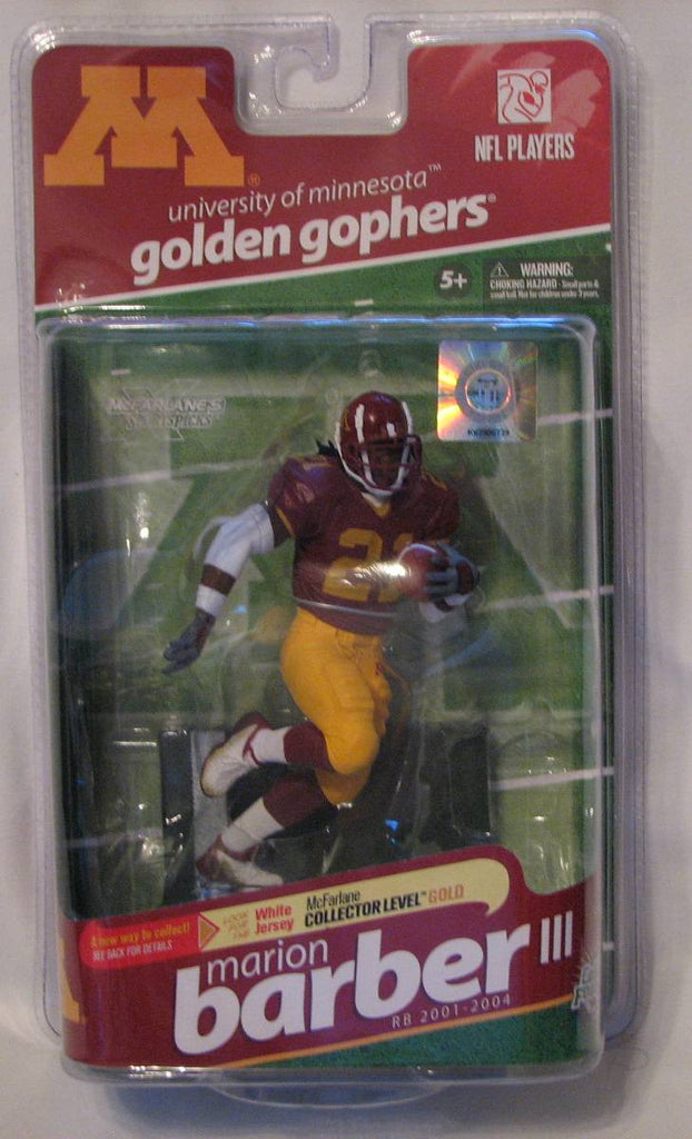 Marion Barber Minnesota Gophers McFarlane NCAA Series 2