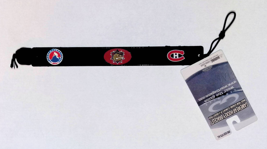 Hamilton Bulldogs Classic Hockey Bracelet