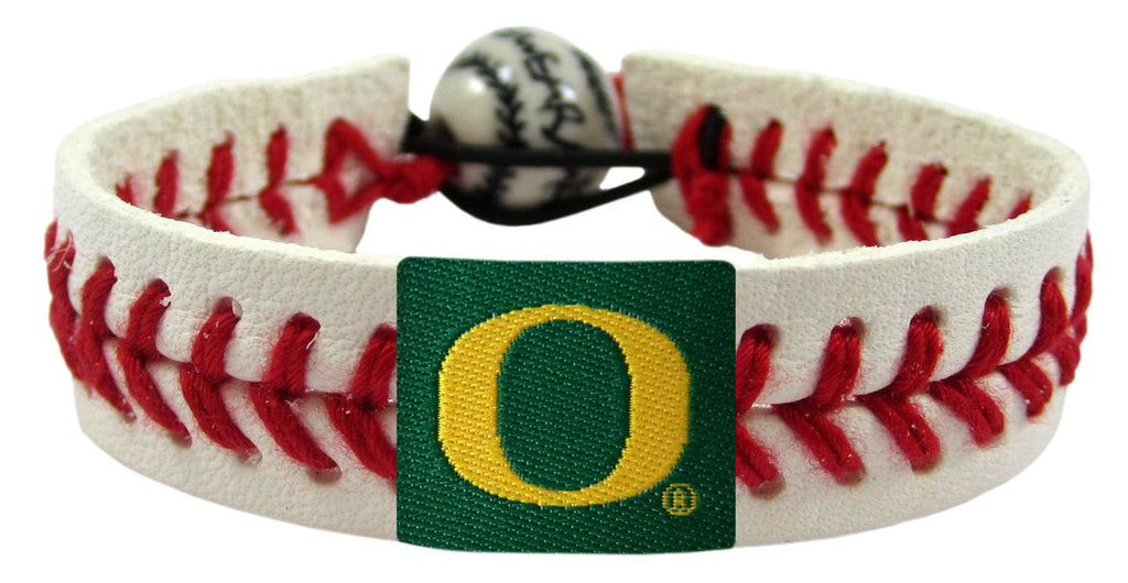 Oregon Ducks Baseball Bracelet