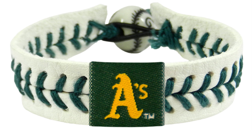 Oakland A's Genuine Bracelet