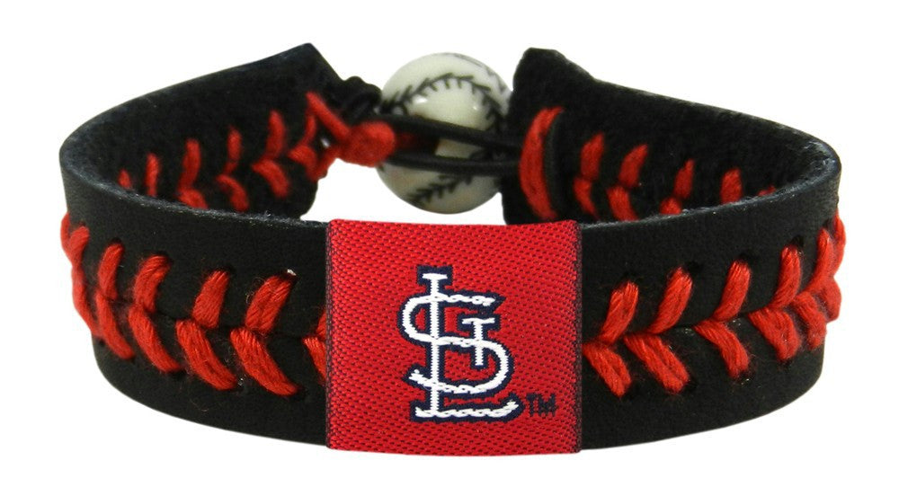 St. Louis Cardinals Team Color Bracelet - Black