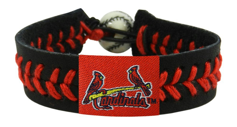 St. Louis Cardinals Team Color Bracelet - Jersey Logo