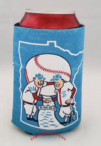 MInnesota Twins Vintage Design 2 Sided Can Holder