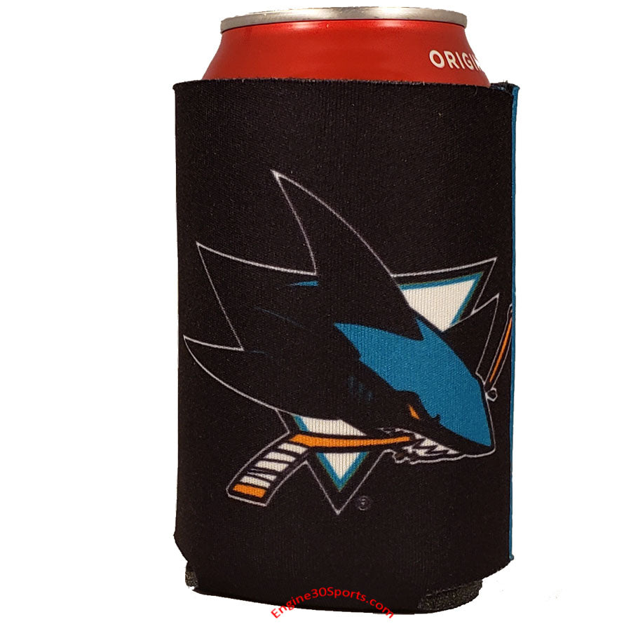 San Jose Sharks 2 Sided Can Holder