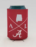 Alabama Crimson Tide Alternate Style 2 Sided Can Holder