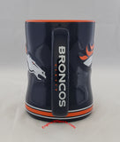 Denver Broncos 14oz Sculpted Coffee Mug