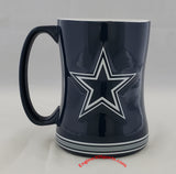 Dallas Cowboys 14oz Sculpted Coffee Mug