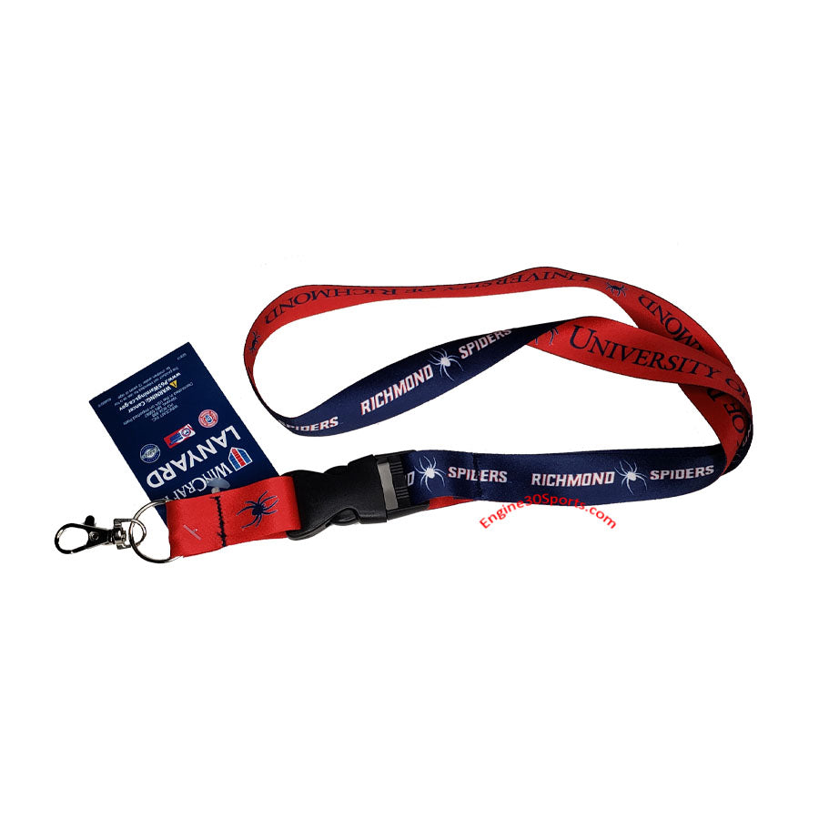 Richmond Spiders 22" Lanyard with Detachable Buckle