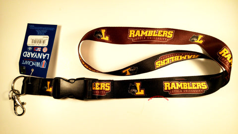 Loyola Ramblers 22" Lanyard with Detachable Buckle