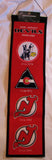 New Jersey Devils 8"x32" Wool Heritage Banner