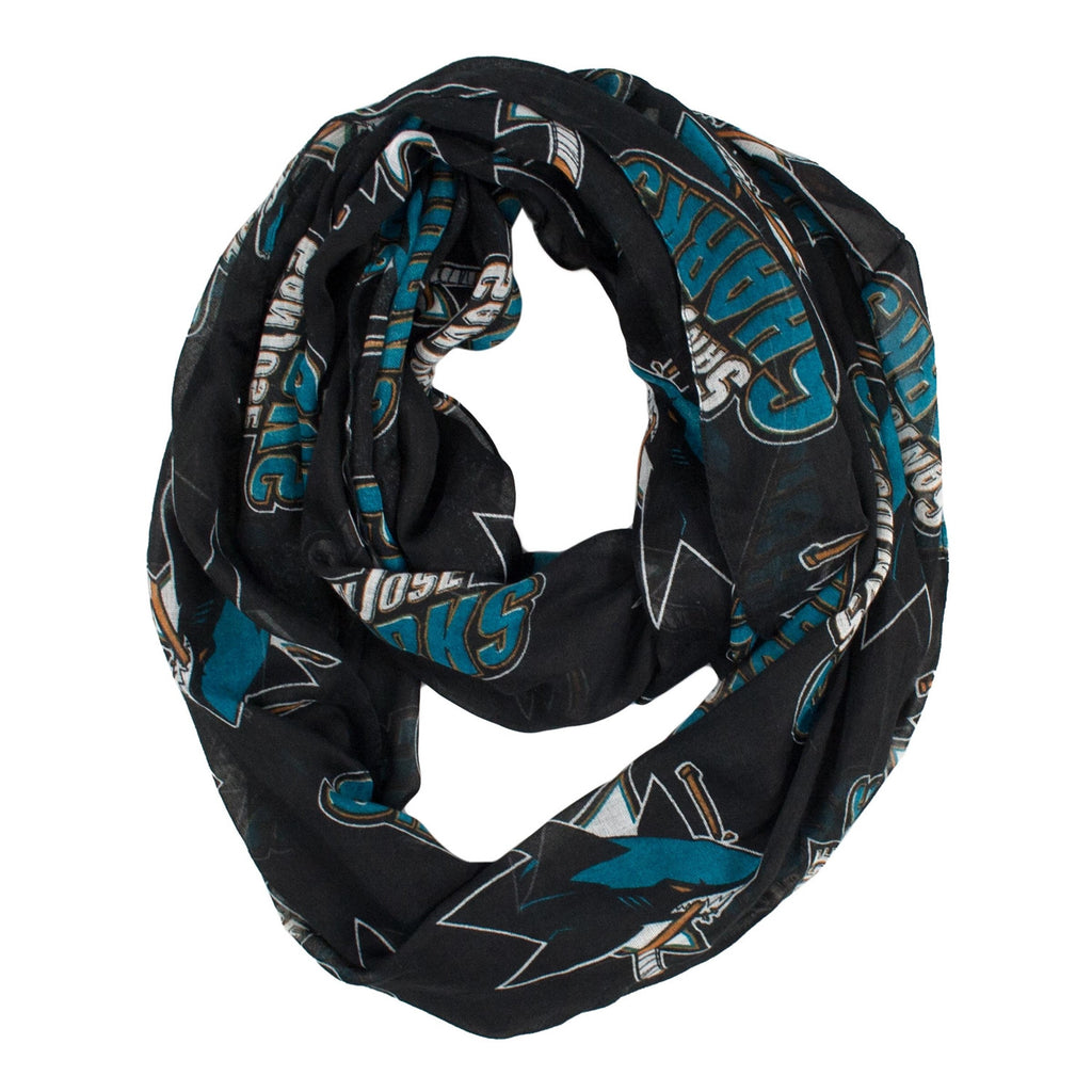 San Jose Sharks Infinity Scarf