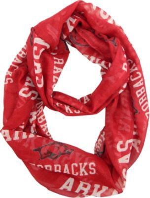 Arkansas Razorbacks Infinity Scarf