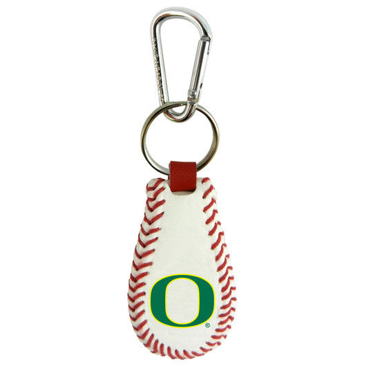 Oregon Ducks Classic Baseball Keychain