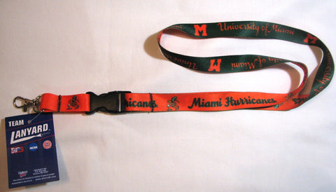 Miami Hurricanes 22" College Vault Lanyand