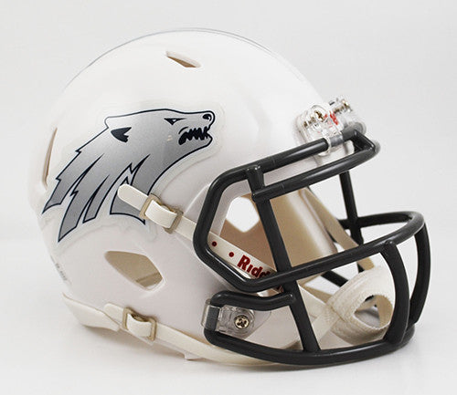 Nevada Wolfpack Riddell Speed Mini Helmet